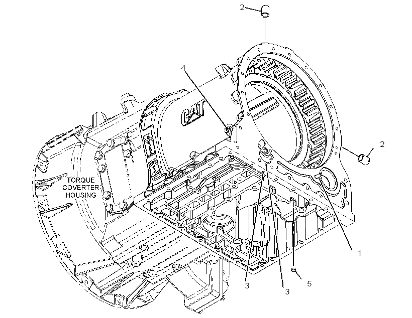 CASE AS-TRANSMISSION 3631490 CAT