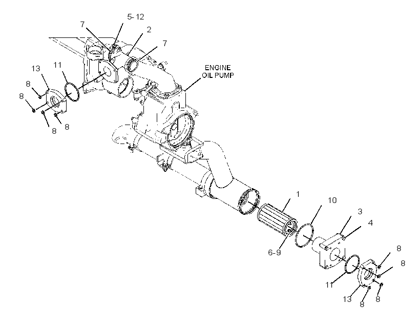 CONNECTION GP-OIL 3870798 CAT