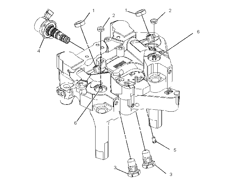 ACTUATOR AS-VALVE 3487905 CAT