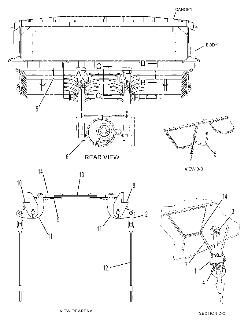 KIT-CABLE RETAINING 3708612 CAT