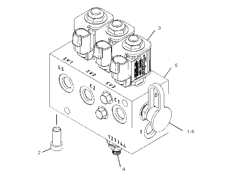VALVE & MTG GP-COUPLER 3637916 CAT