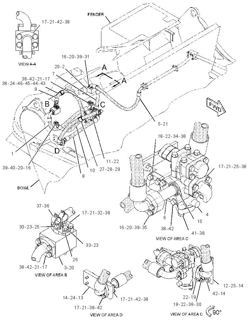 CONVERSION AR-SCRAPER 2932374 CAT