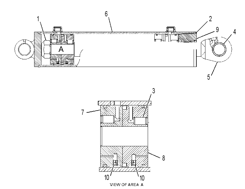CYLINDER GP-FORK 3614301 CAT