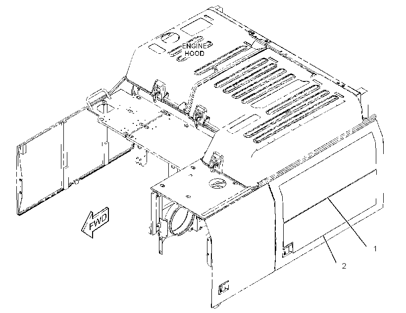 COVER GP-SIDE 3755688 CAT