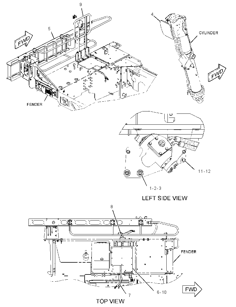 LADDER AR 3626549 CAT