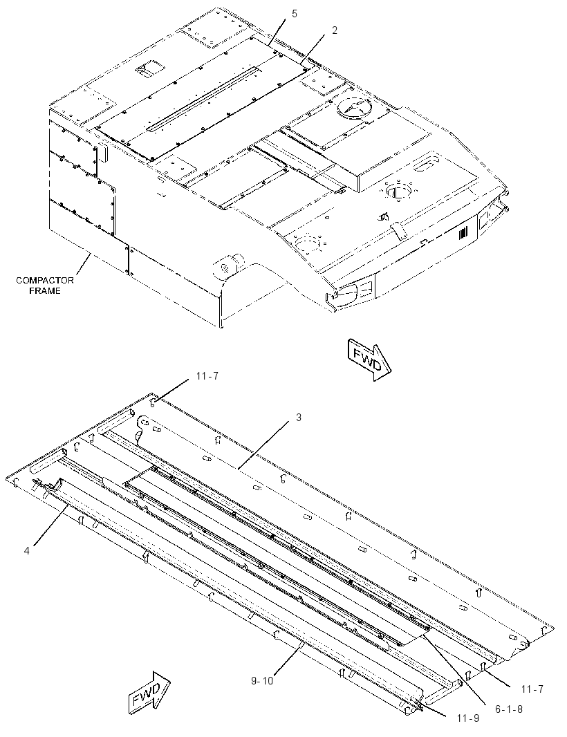COVER GP-PLATFORM 3659027 CAT