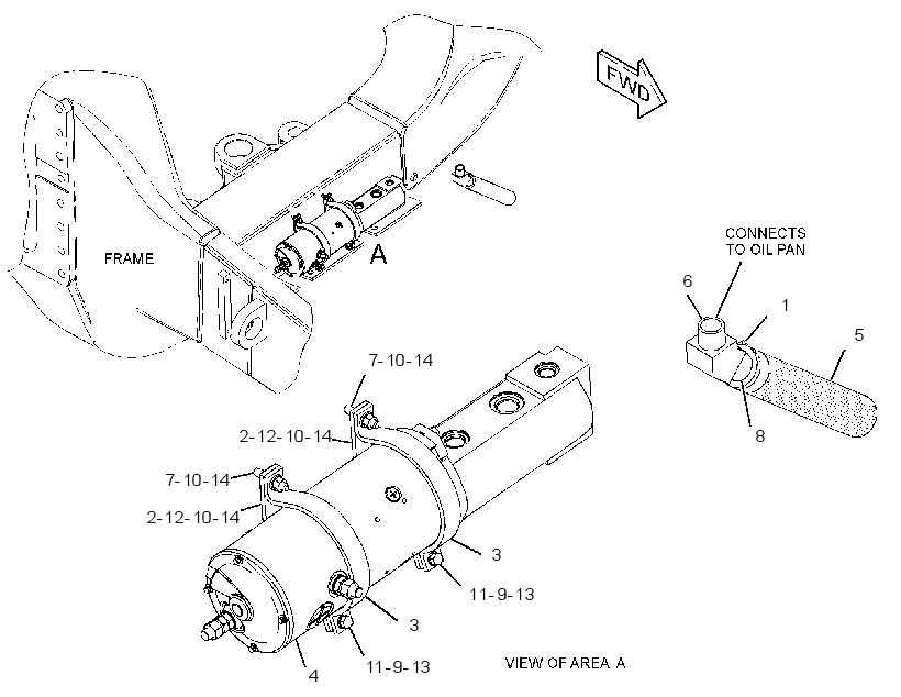 PUMP & LINES GP 3534738 CAT