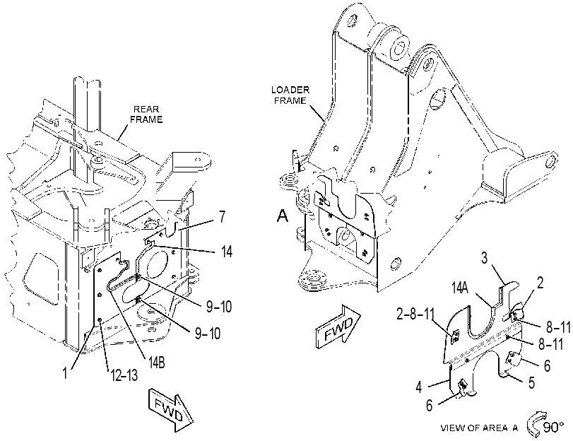 GUARD GP-HITCH & STEERING 3606982 CAT