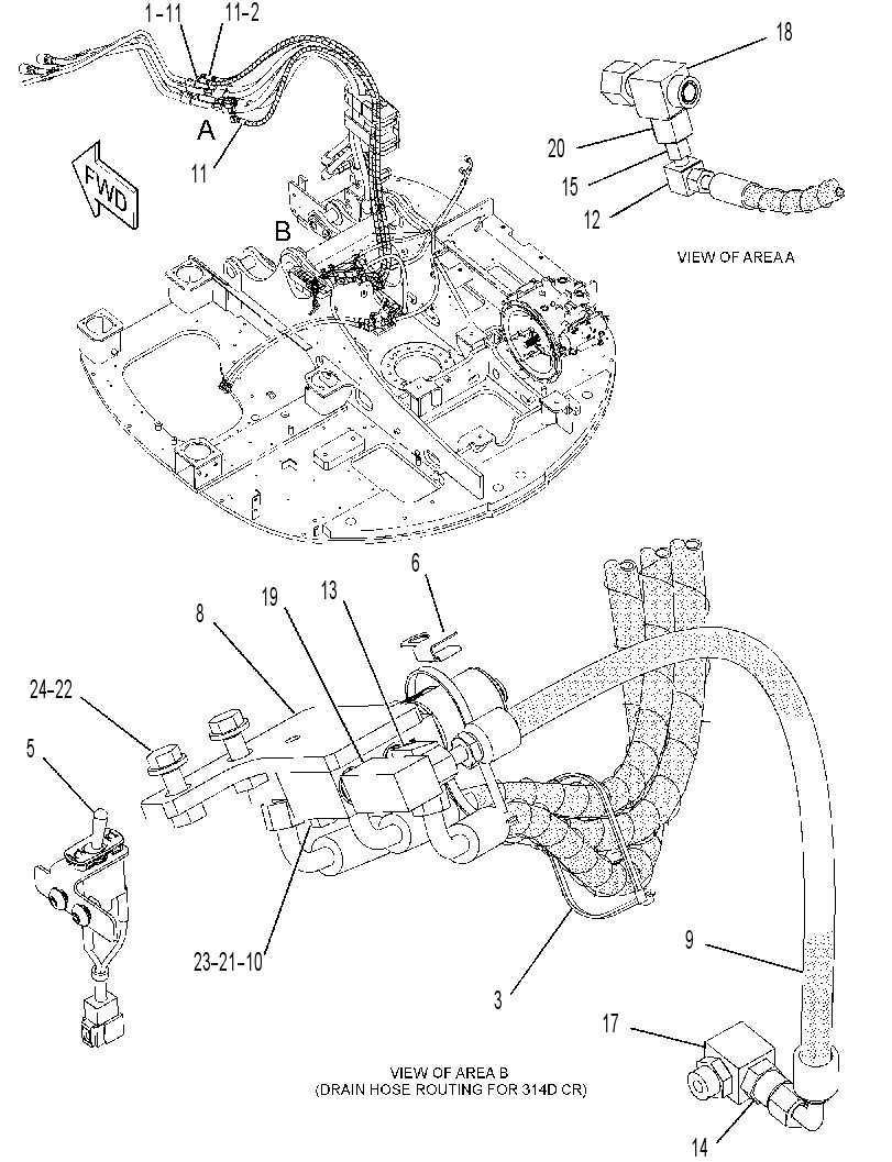 KIT-COUPLER LINES 3457978 CAT