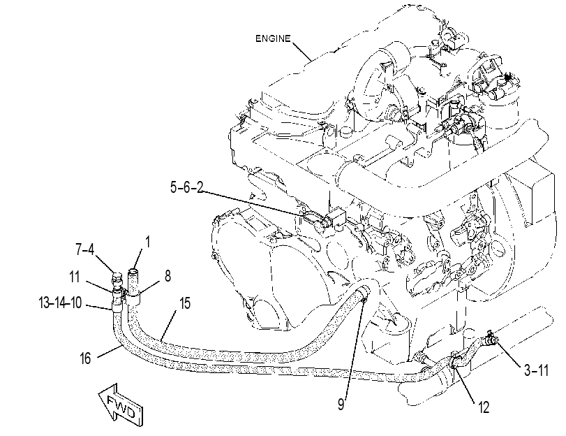 SERVICE GP-ENGINE 3597816 CAT