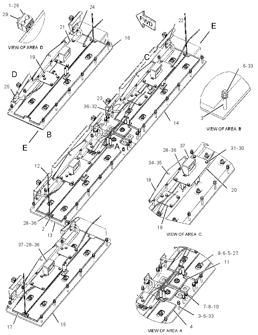 PLATE GP-SCREED 2503375 CAT
