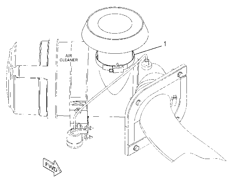 CAP GP-AIR CLEANER 2739577 CAT