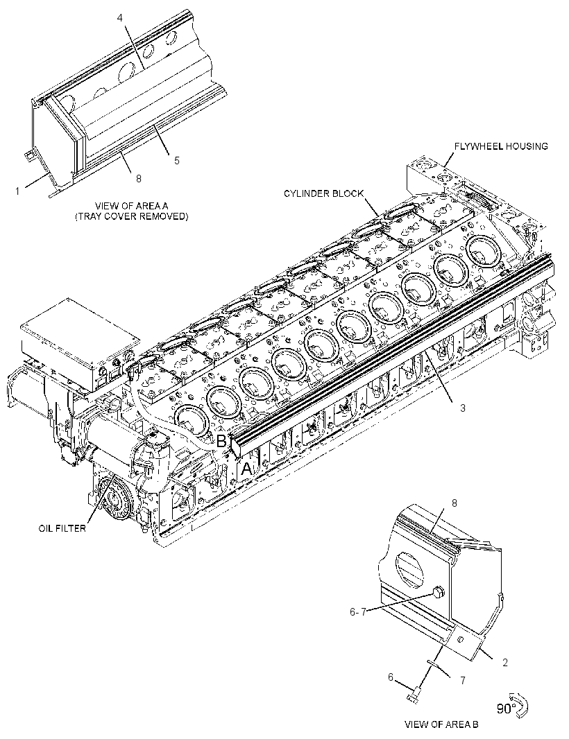 TRAY GP-CABLE 2636798 CAT