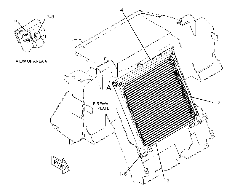CORE GP-HYDRAULIC OIL COOLER 2745160 CAT