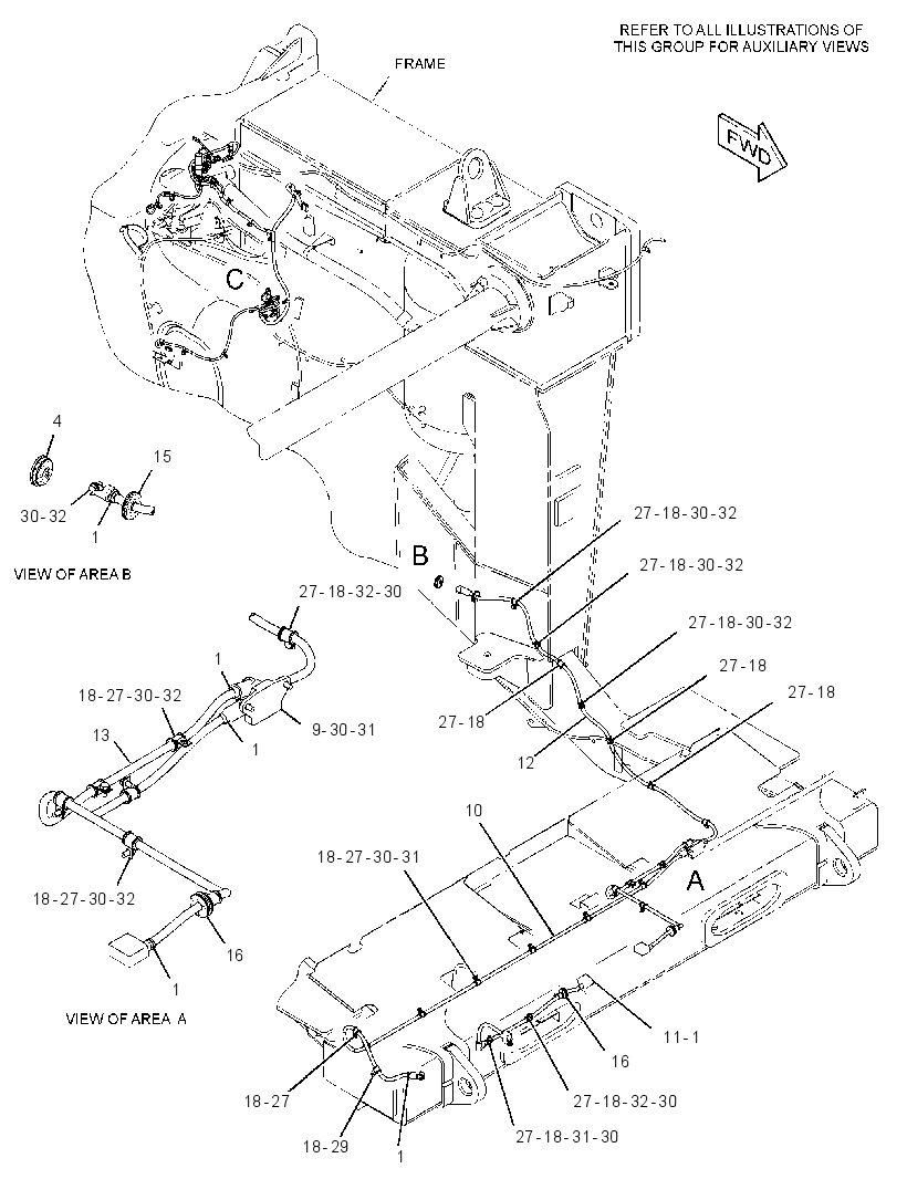 WIRING GP-AIR STARTING 2915471 CAT