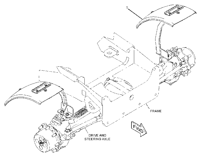 KIT-FENDER 3876472 CAT