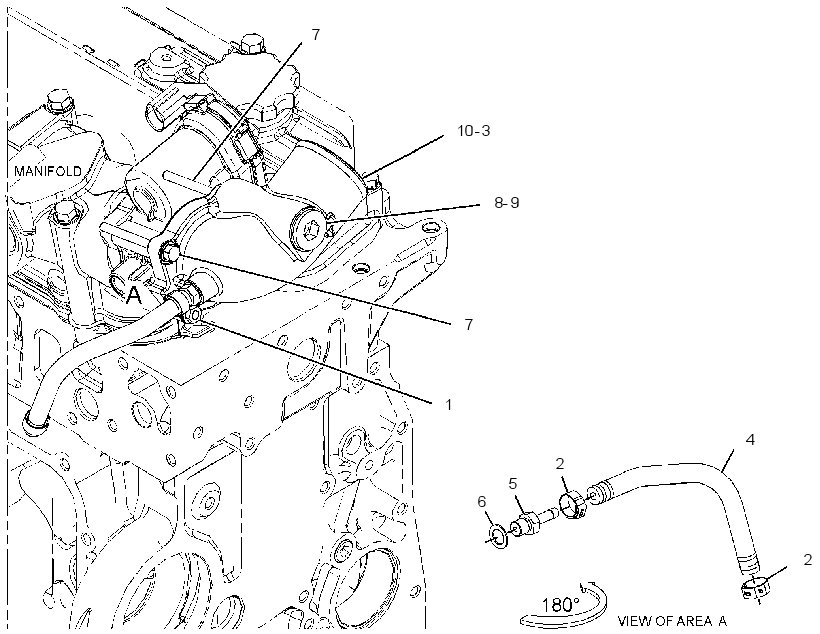 CONNECTION GP-INLET 3671917 CAT
