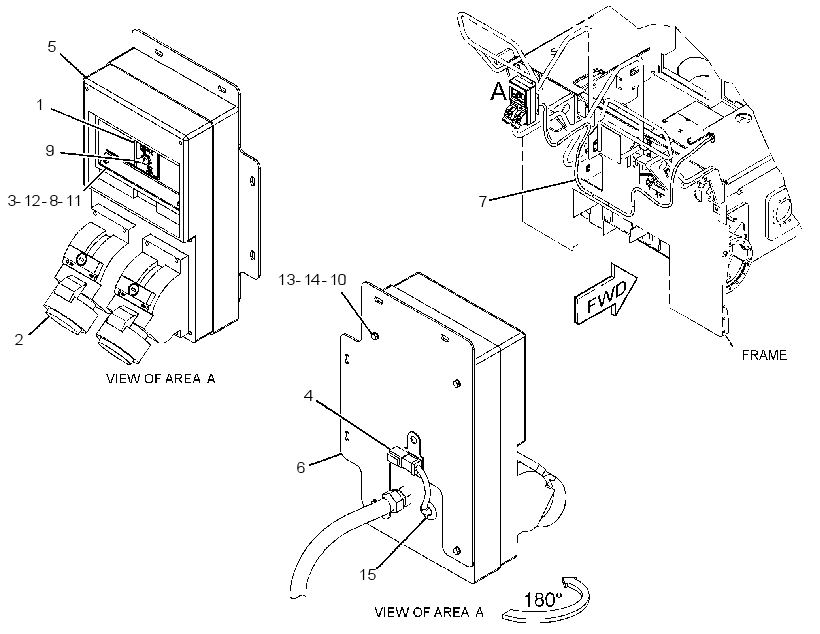 PANEL GP-POWER RECEPTACLE 3627841 CAT