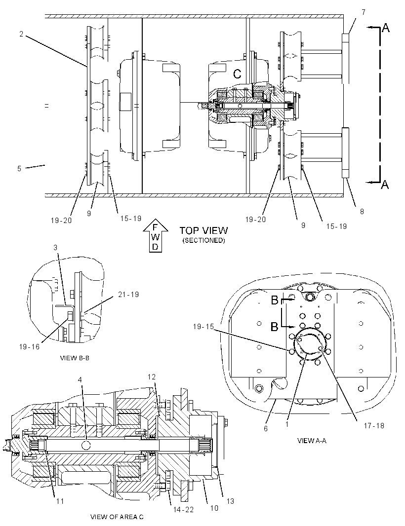 DRUM GP-DRIVE & VIBRATORY 3145244 CAT