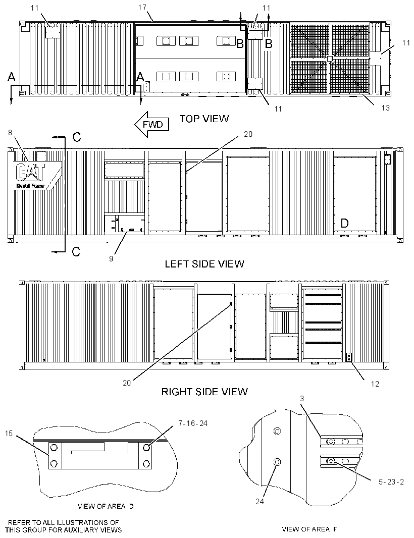 ENCLOSURE AR 3606949 CAT