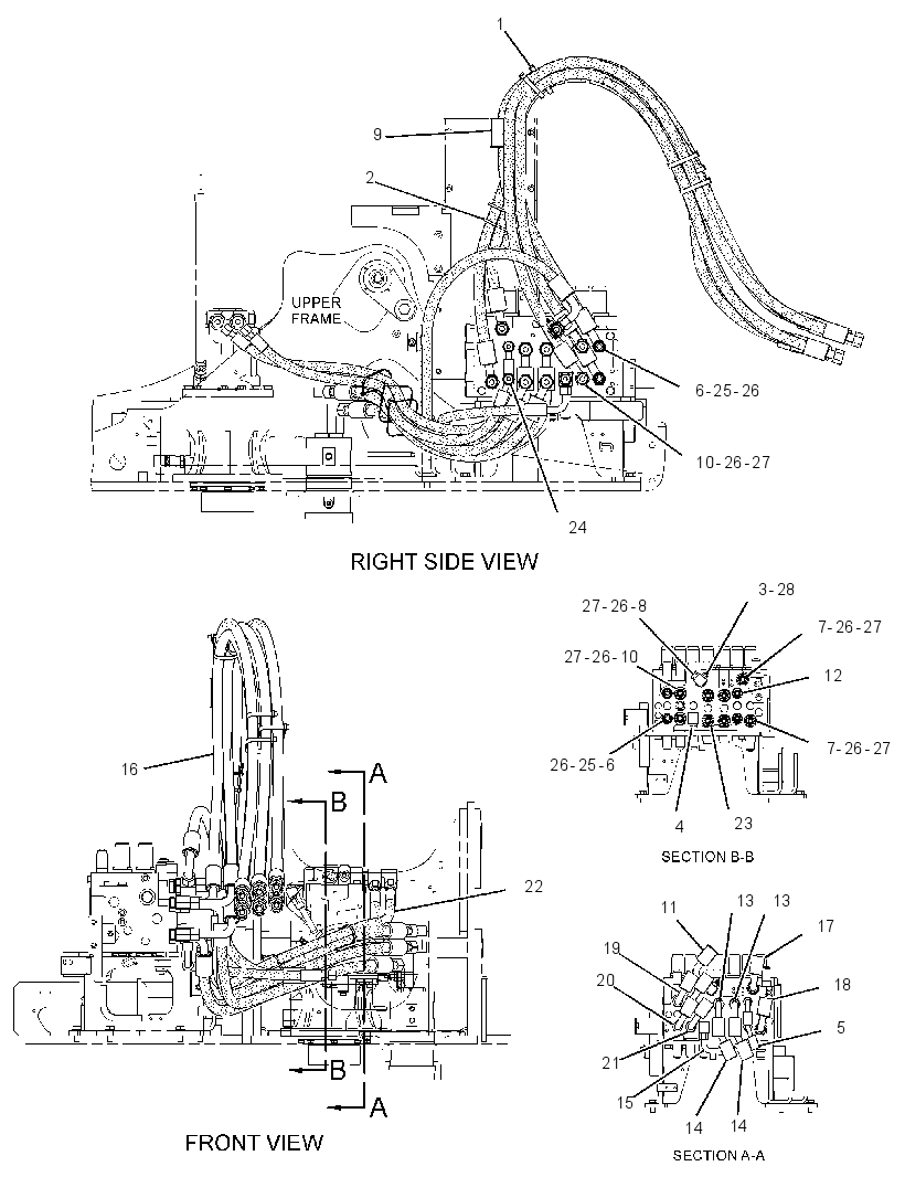 LINES GP-CONTROL 2827224 CAT