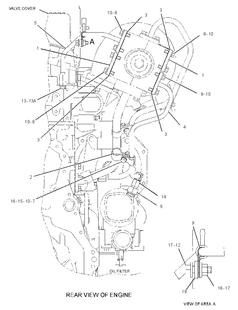 LINES GP-TURBOCHARGER 3111436 CAT