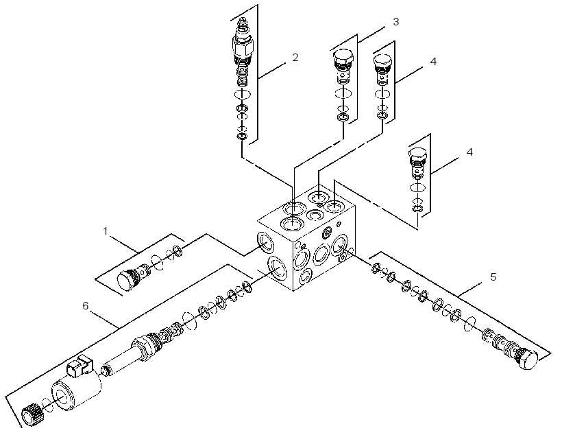 VALVE GP-FLOW DIVIDER 3520514 CAT