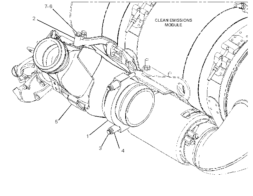 COMBUSTION & MTG GP-EXHAUST 3649011 CAT