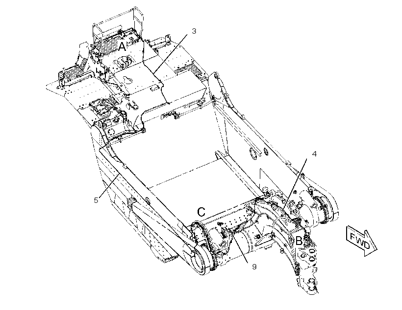 Проводка камеры 3517684 CAT