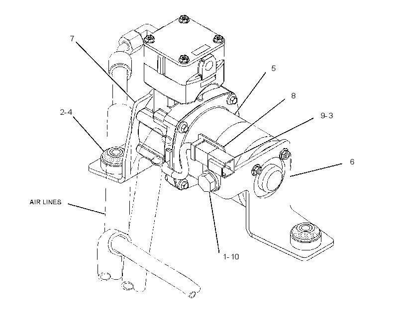 PUMP & MTG GP-HYDRAULIC FAN 3896081 CAT