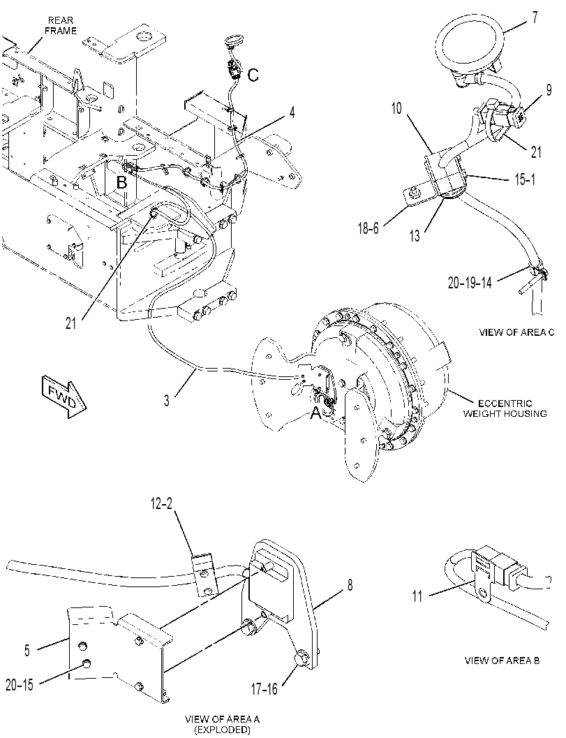 GAUGE GP-VIBRATORY 3523056 CAT