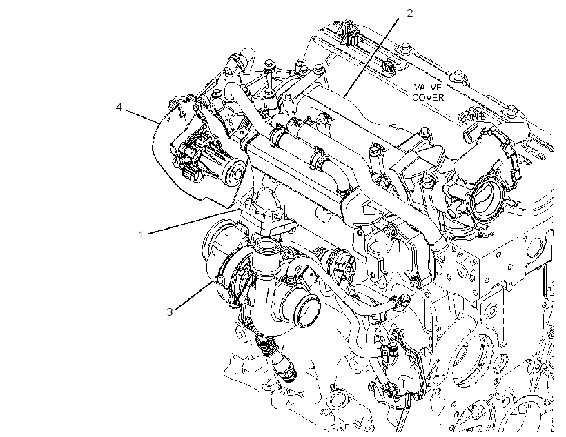 AIR INLET & EXHAUST AR 3506576 CAT
