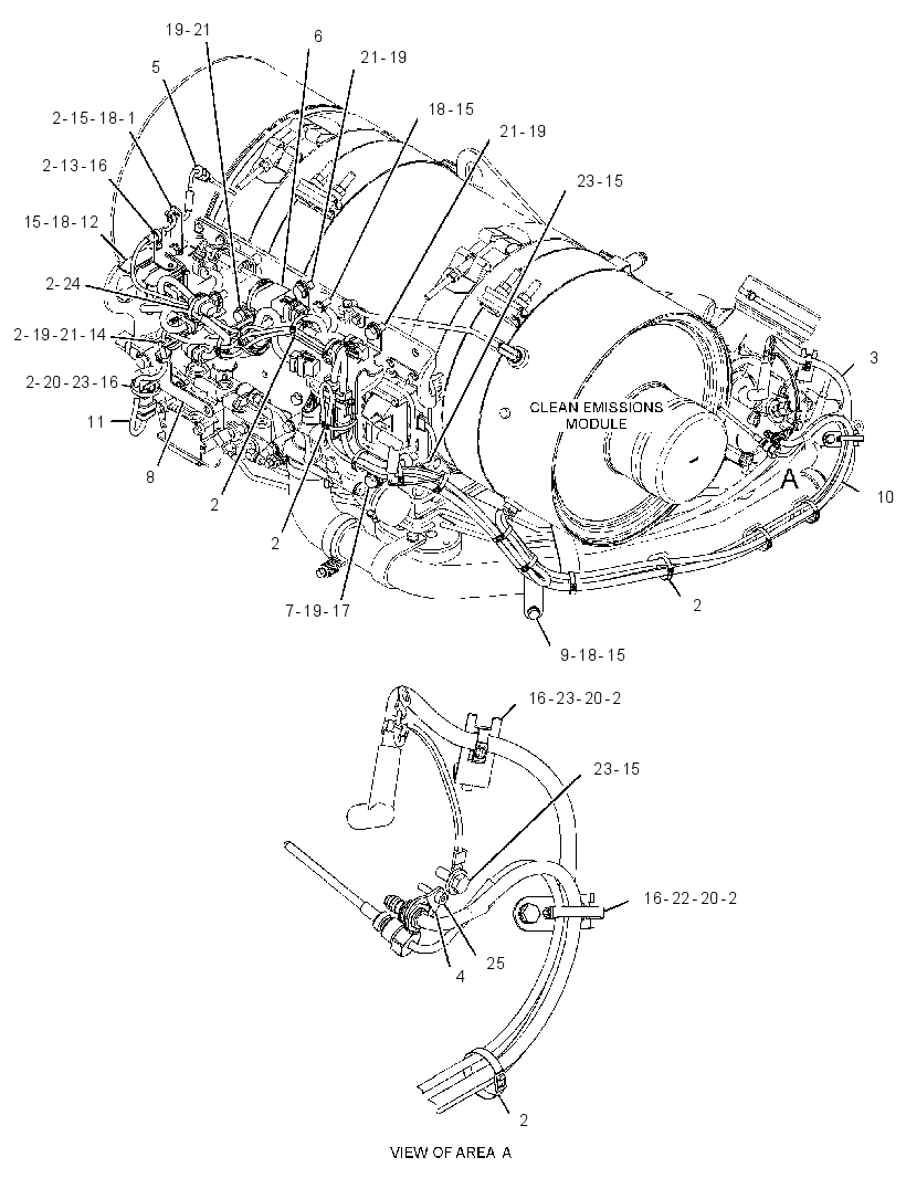 Проводка CEM 3892741 CAT
