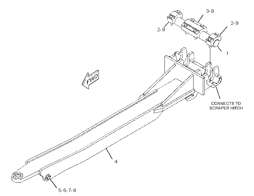 HITCH GP-TOWING 3494721 CAT