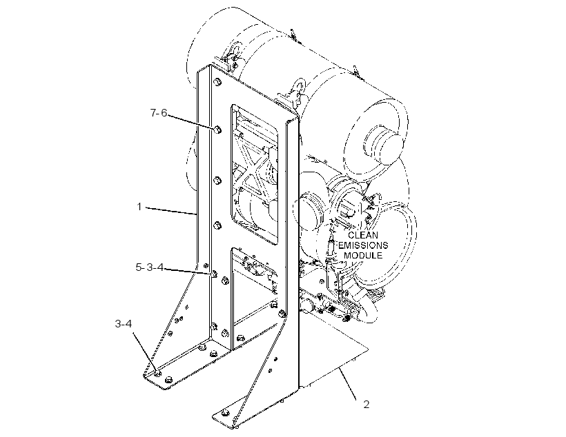 MOUNTING GP-CEM 3482915 CAT