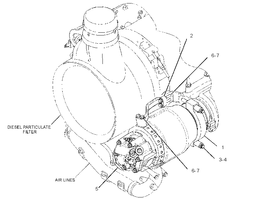 COMBUSTION & MTG GP-EXHAUST 3649006 CAT