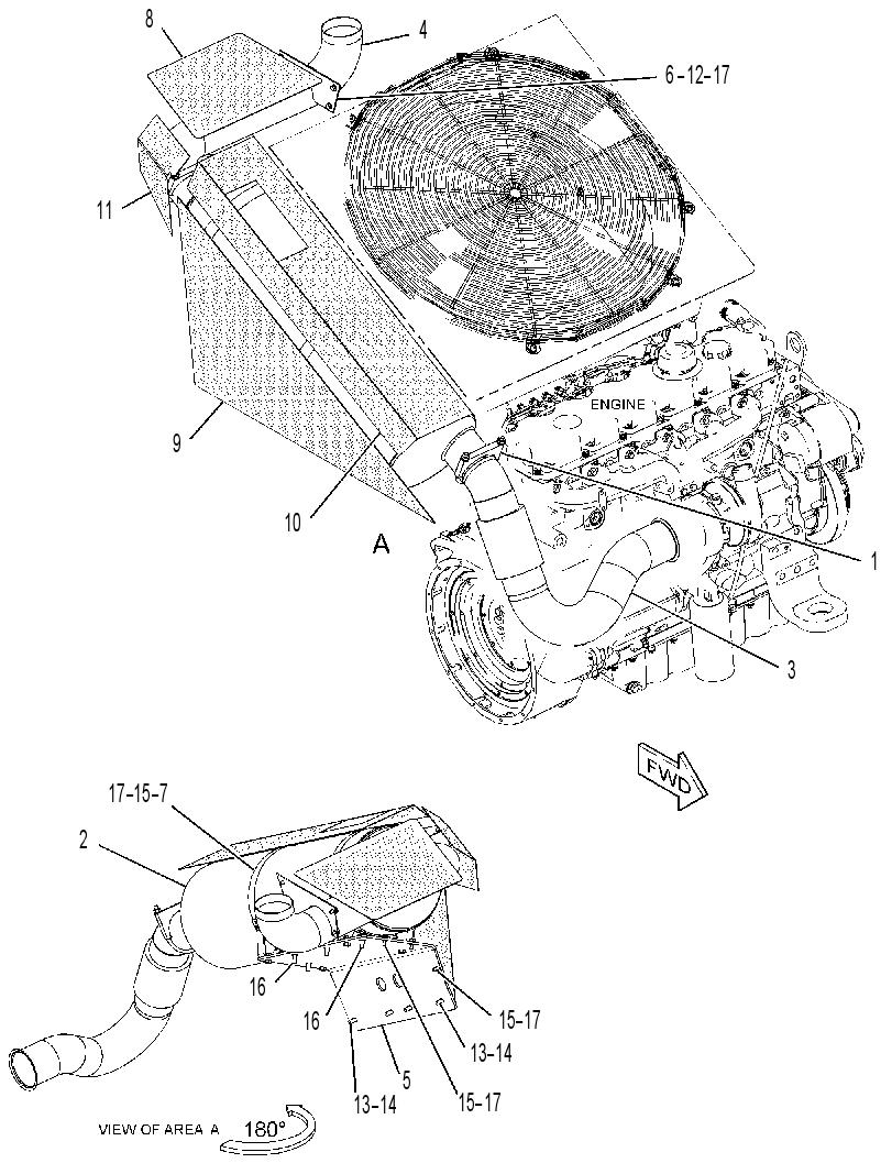 EXHAUST GP-FLEXIBLE 2704255 CAT