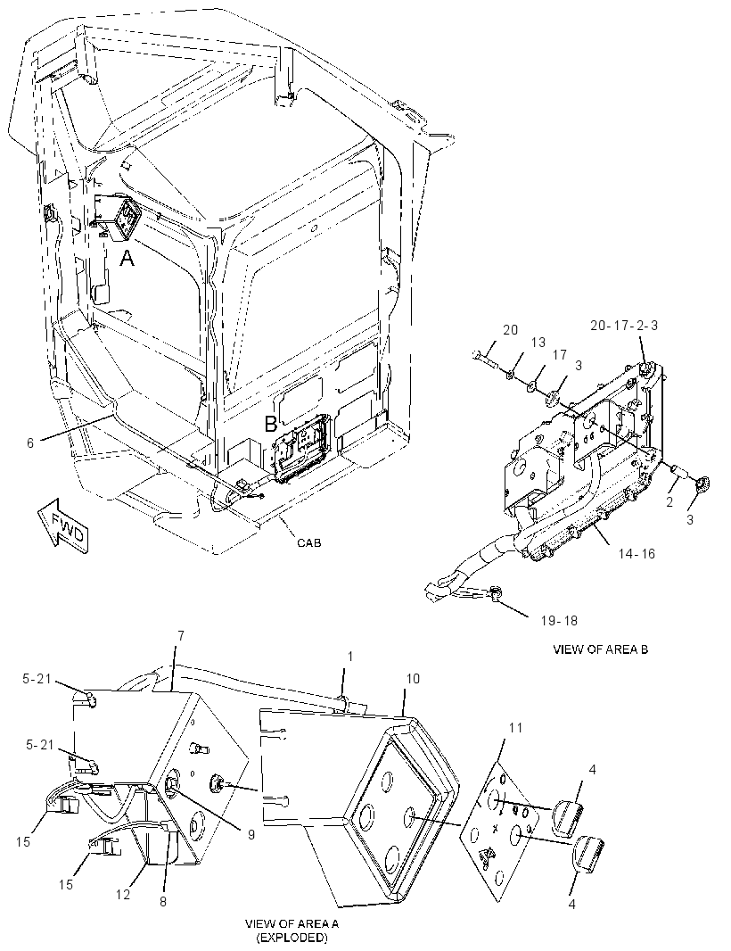 CONTROL & MTG GP-POWER TRAIN 2388808 CAT