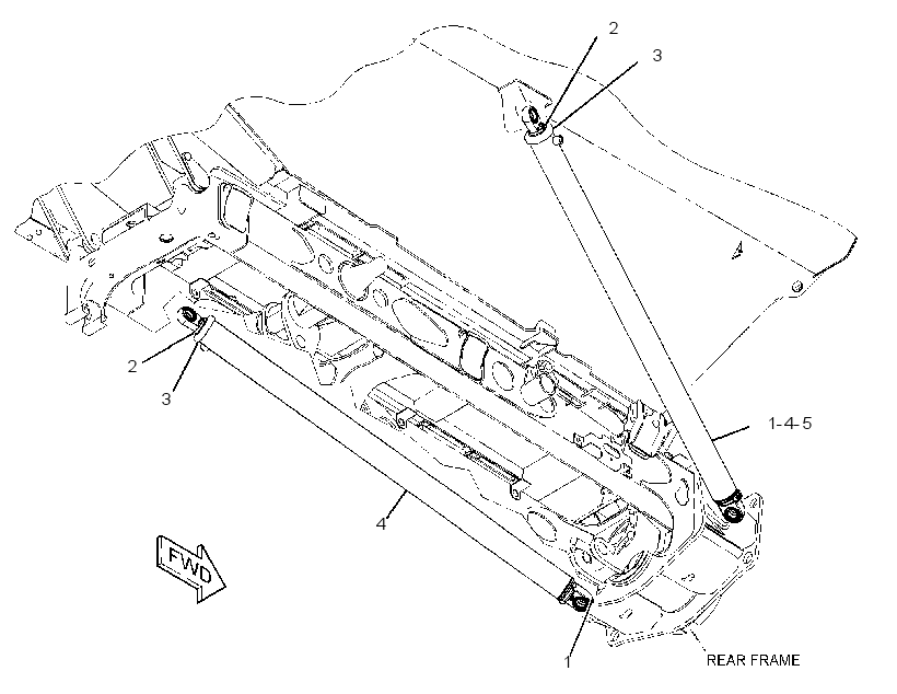 CYLINDER GP-HOIST 3283986 CAT