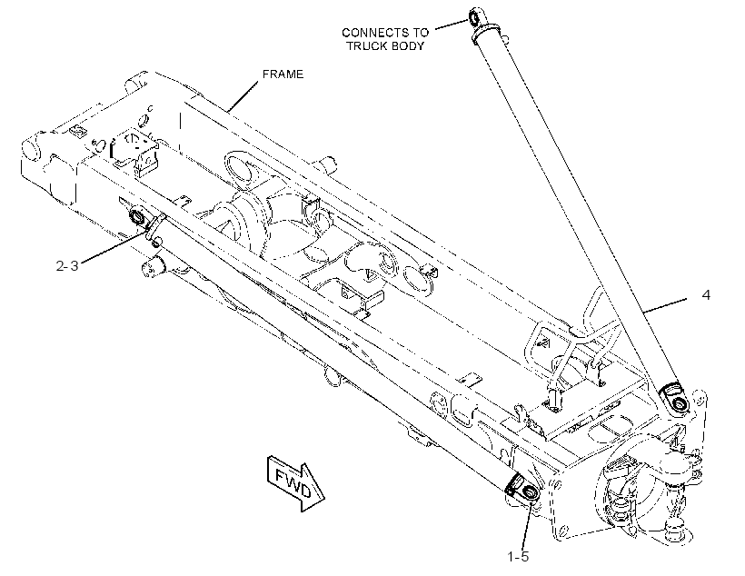 CYLINDER GP-HOIST 3283985 CAT