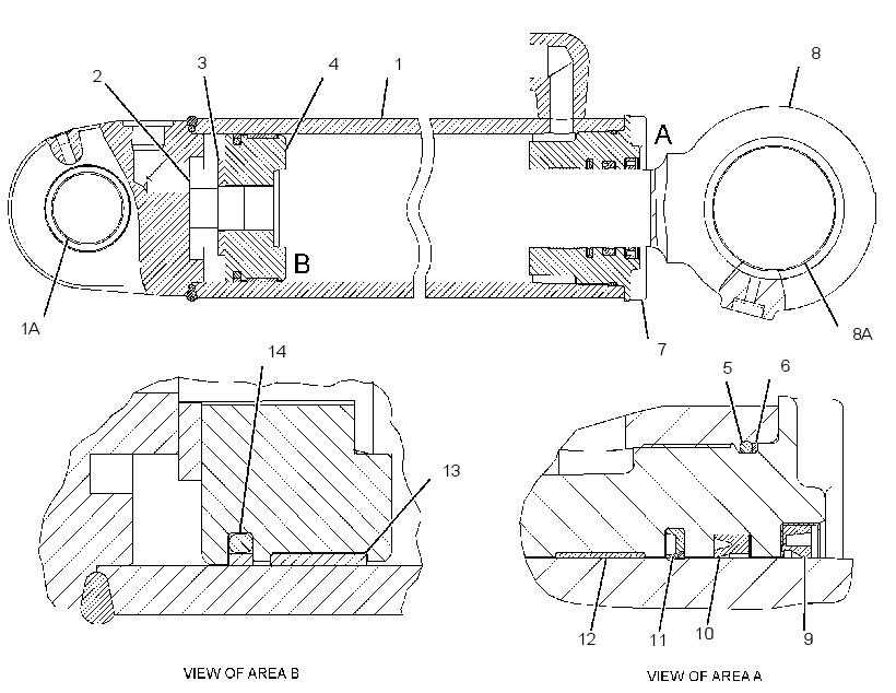 CYLINDER GP-WHEEL LEAN 1170836 CAT
