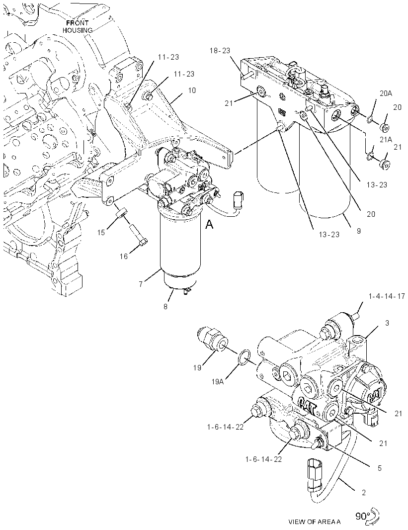 PUMP GP-FUEL PRM & SEC FILTER 3638661 CAT
