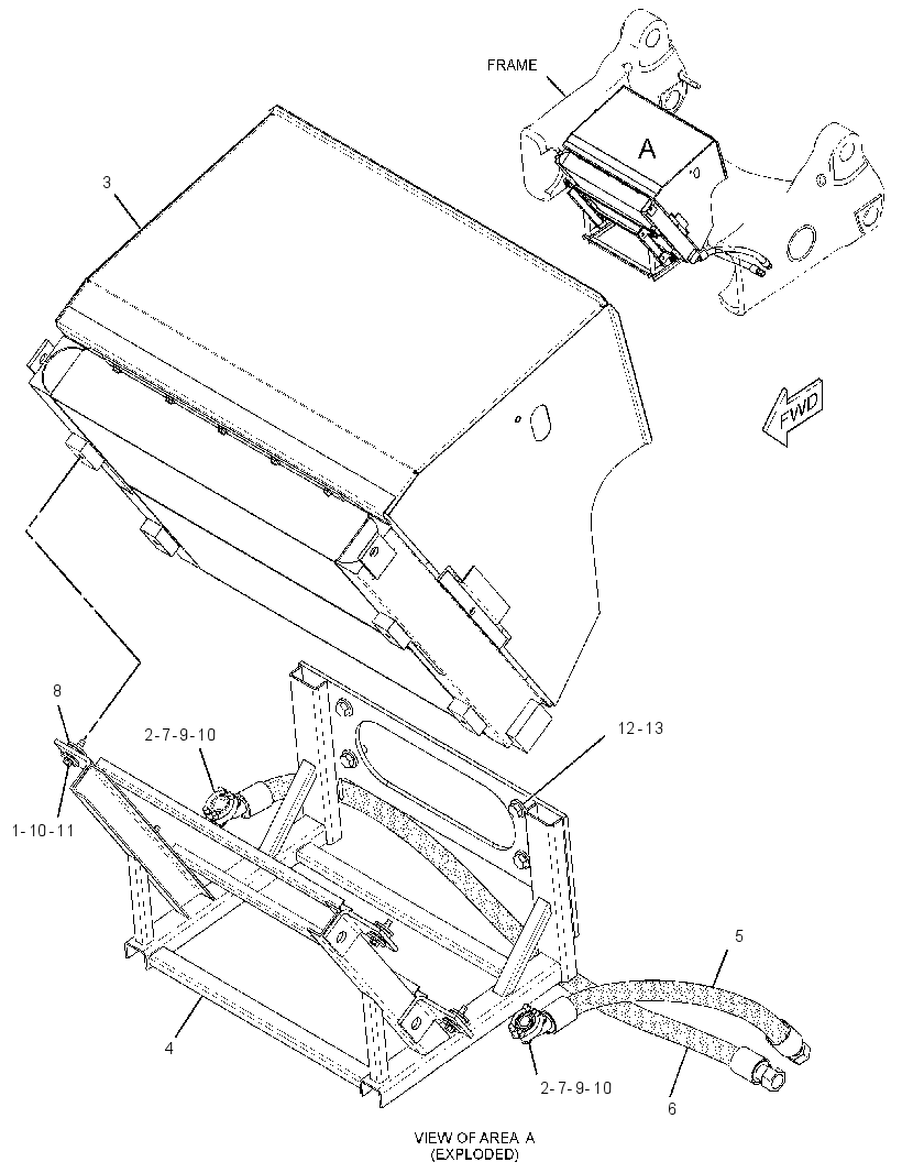 COOLER GP-REAR AXLE OIL 2802030 CAT