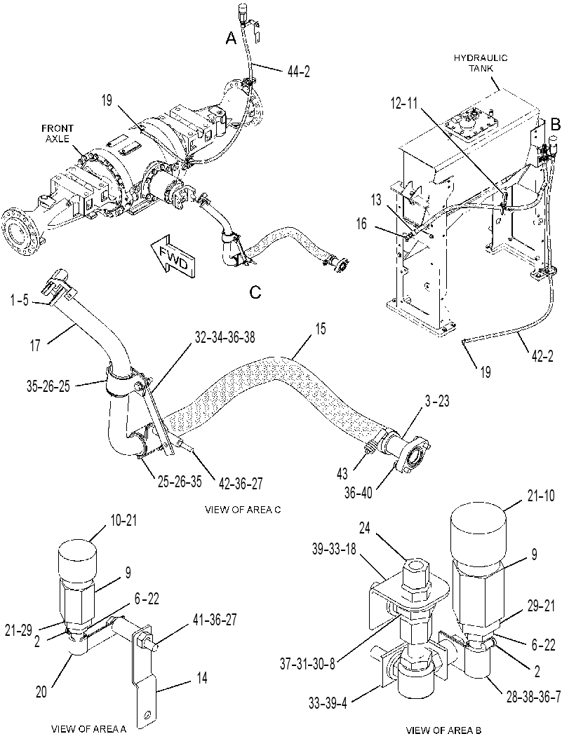 FILLER & BREATHER GP 3655572 CAT