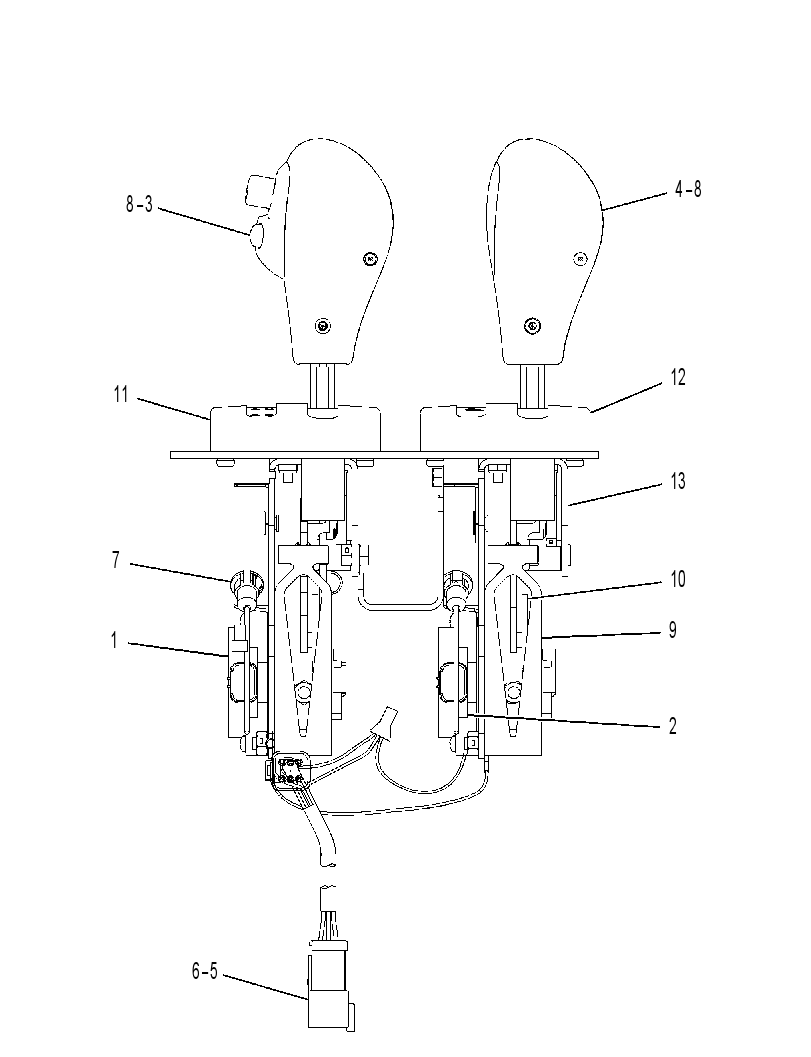 CONTROL GP-XMSN & HOIST 3616593 CAT