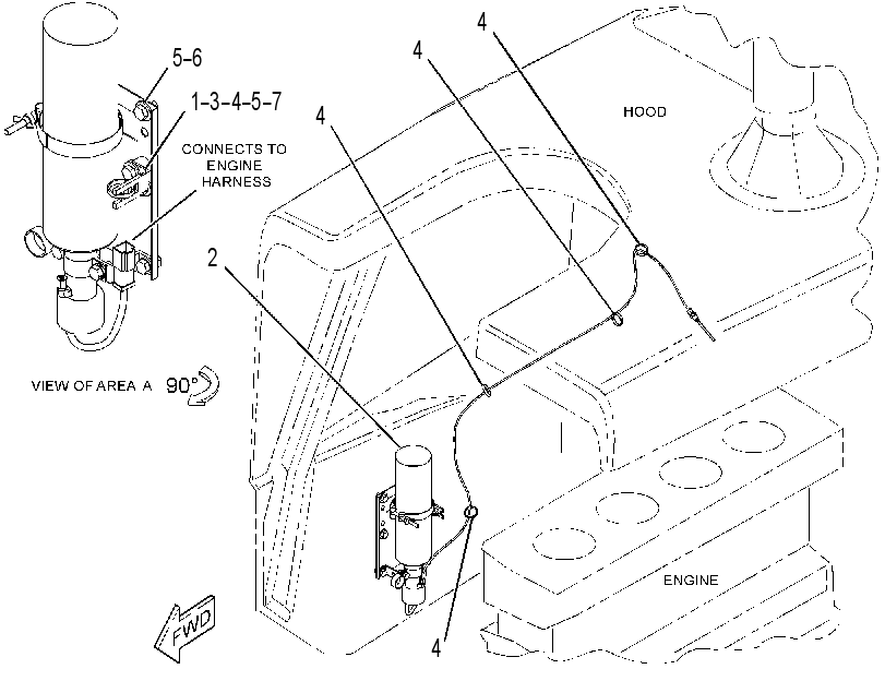 KIT-STARTING AID 3745854 CAT