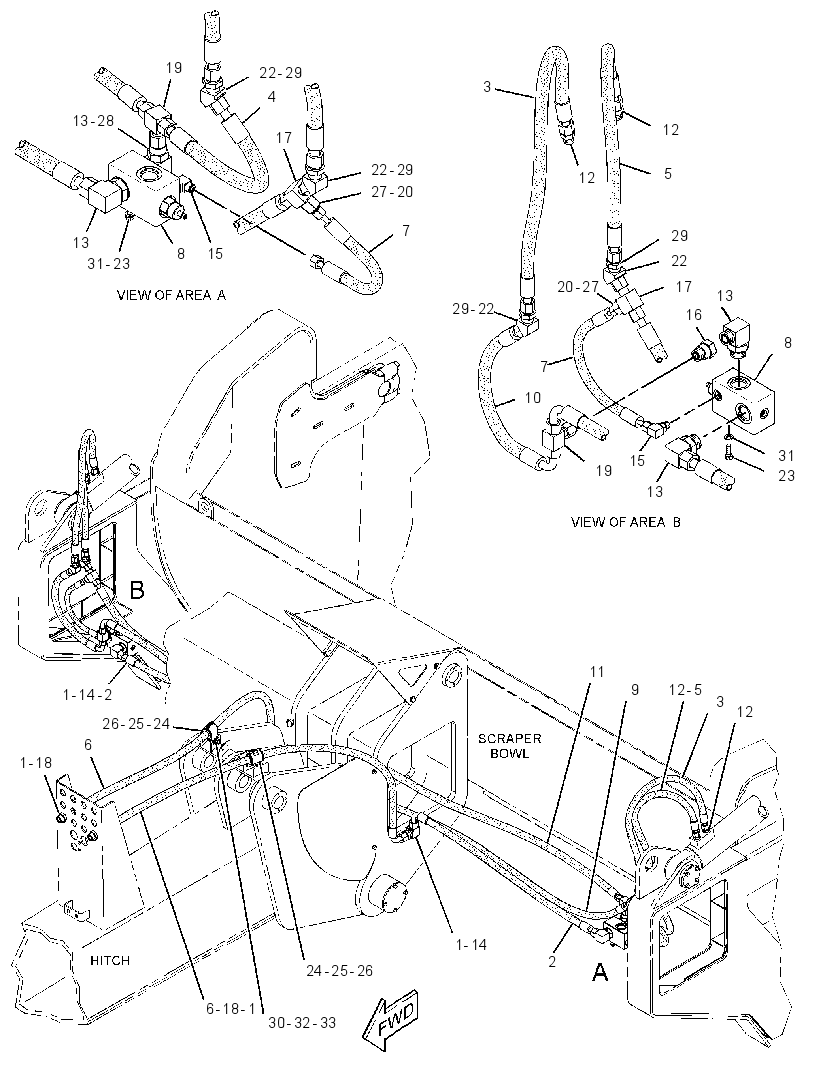 LINES GP-APRON 3342691 CAT