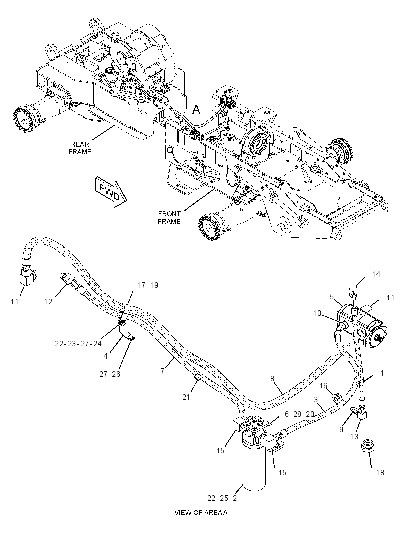 LINES GP-WINCH 2719087 CAT