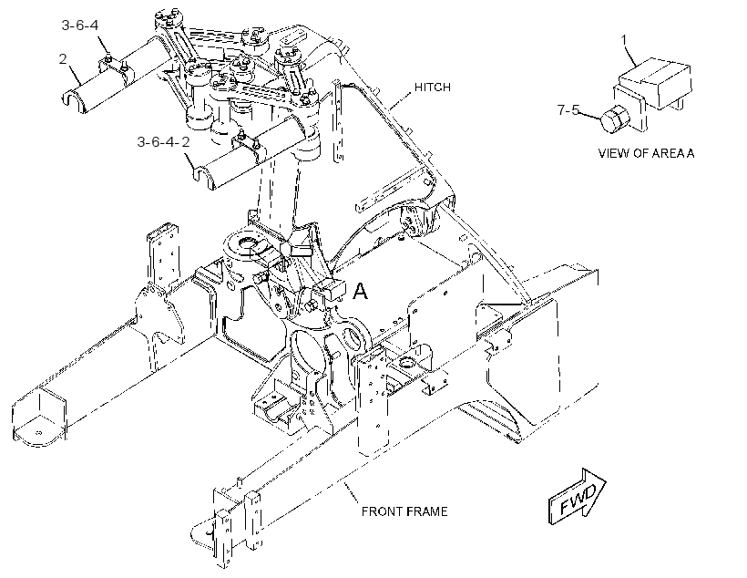 LOCK GP-OSCILLATION & STEERING 3379962 CAT