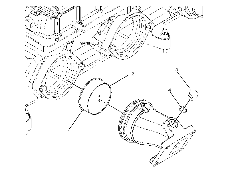 ADAPTER GP-AIR INLET 3594925 CAT